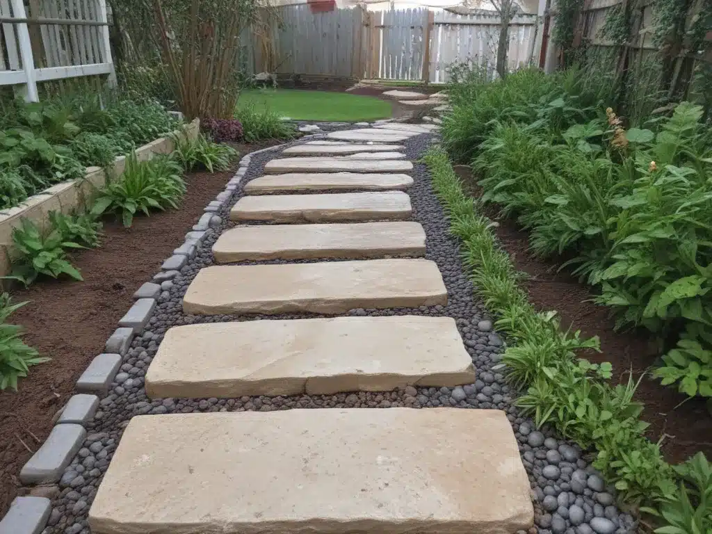 How To Make A Beautiful Stepping Stone Pathway
