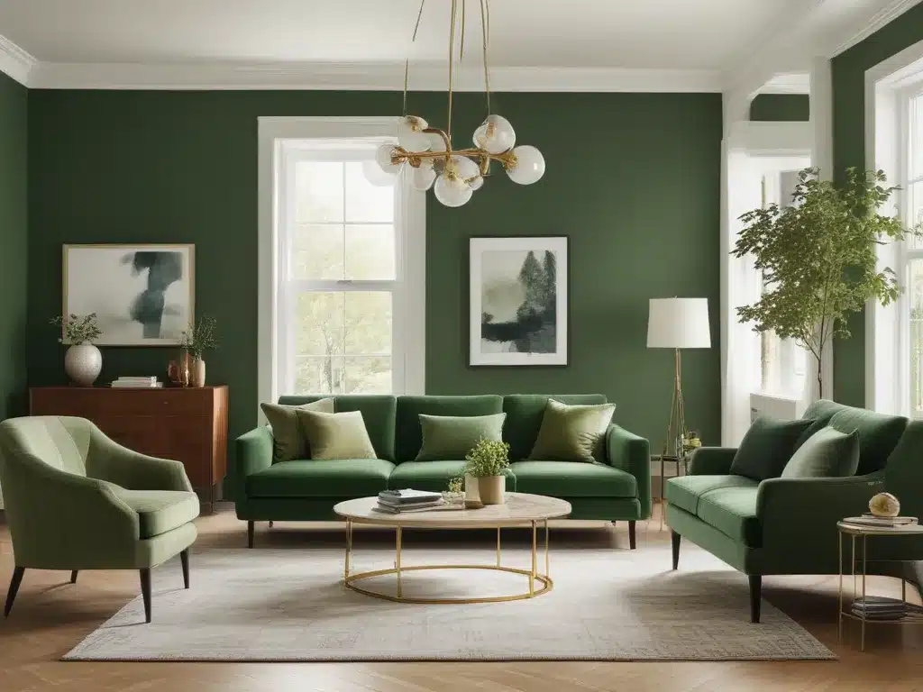 Incorporate the Seasons Biggest Color Trend: Green