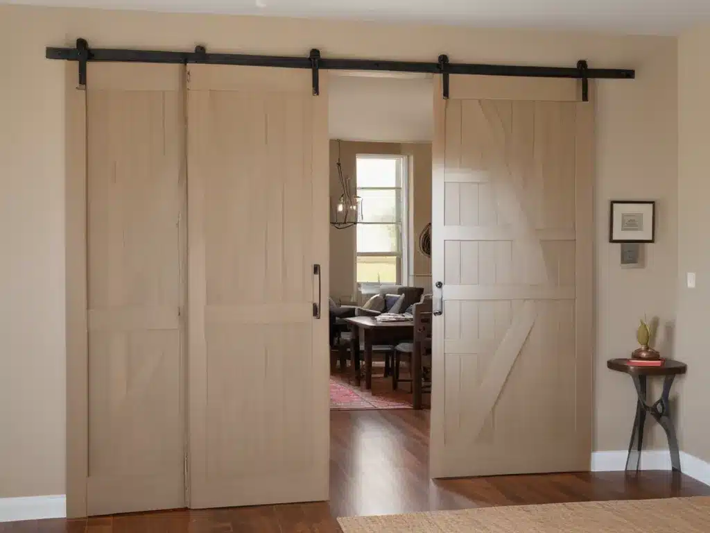 Install Pocket and Barn Doors for Room Dividers
