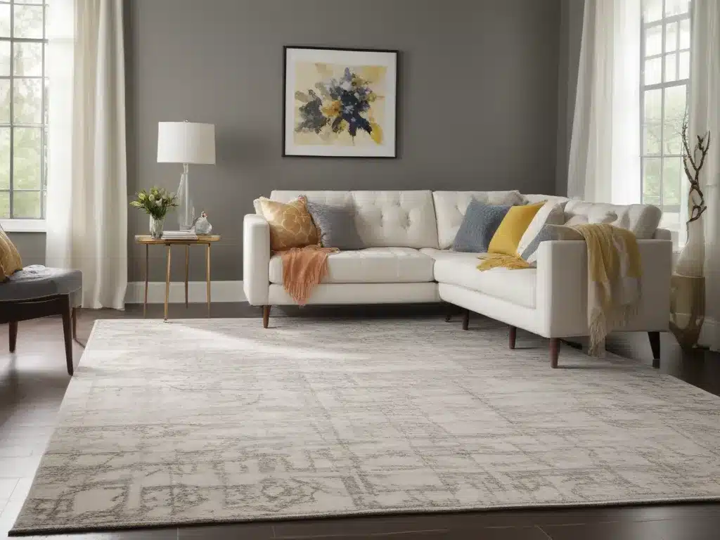 Liven Up Lackluster Floors With Area Rugs