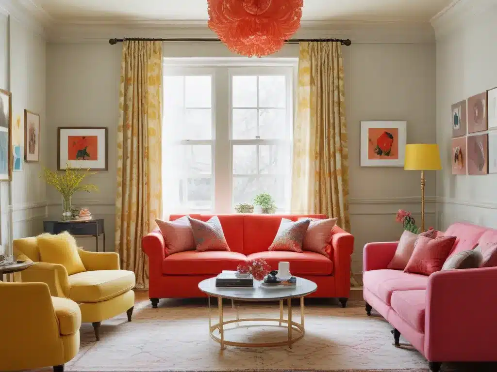 Liven Up Lackluster Rooms With Vibrant Furnishings