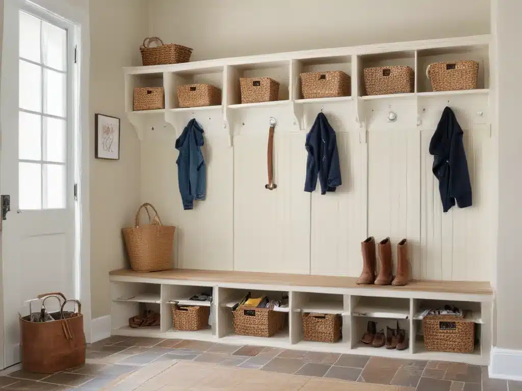 Make Cleanup a Breeze With Clever Mudroom Ideas