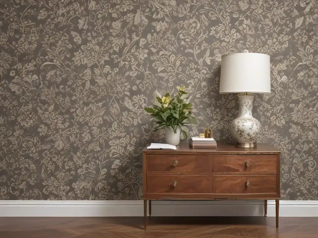 Make a Design Statement With Wallpaper Accents