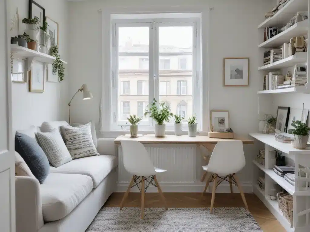 Make a Small Space Feel Special, Not Squeezed