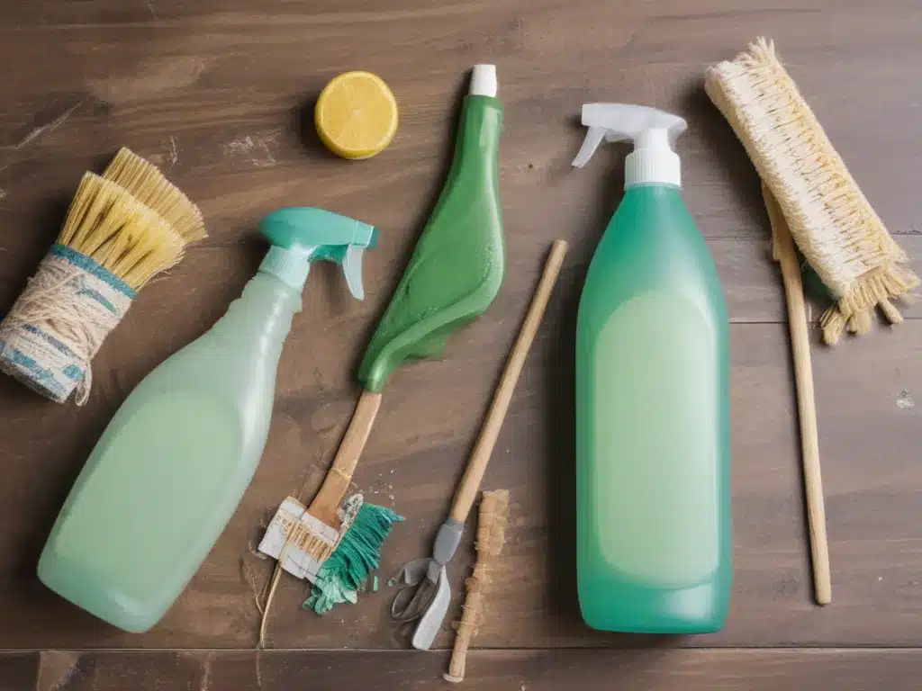 Make the Switch to Eco-Friendly Cleaning Supplies