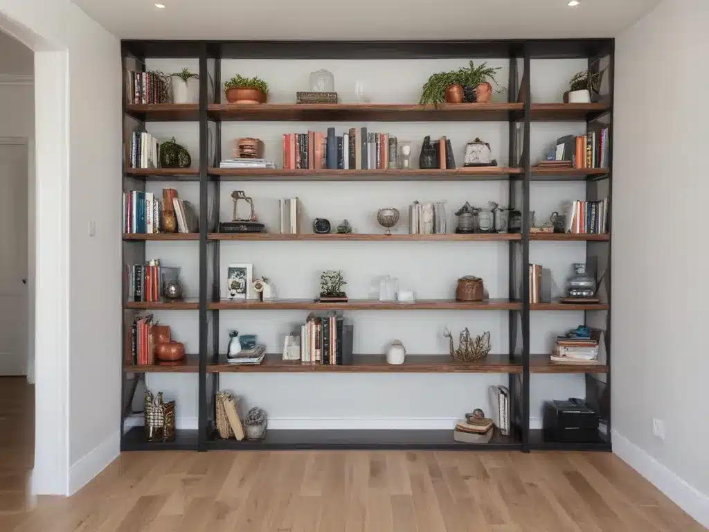 Maximize Vertical Space With Floor-to-Ceiling Shelving