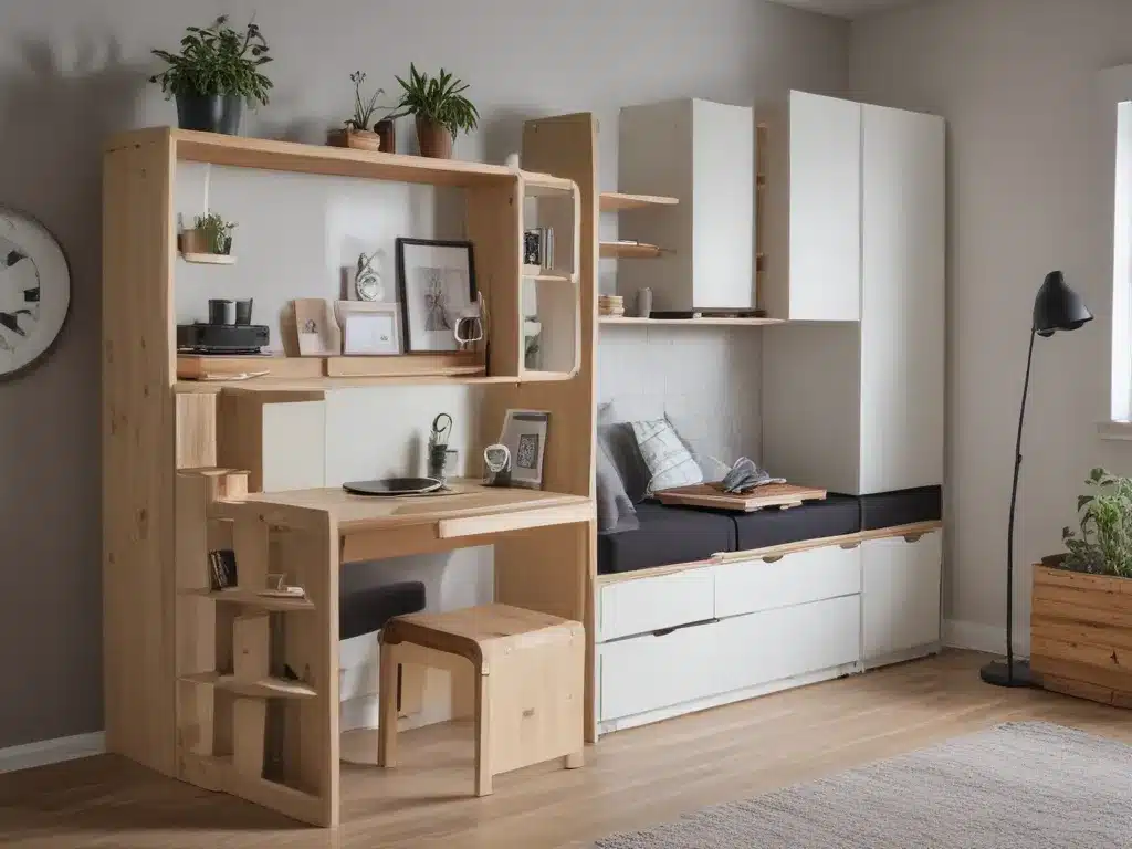 Multifunctional Furniture For Small Homes