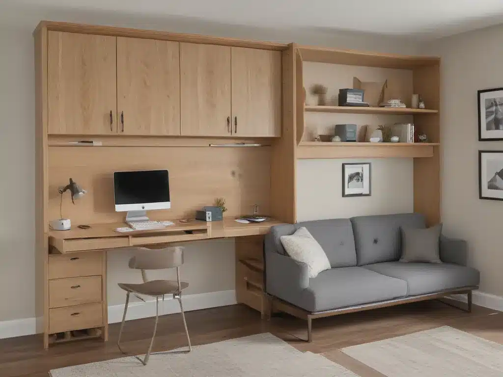 Murphy Beds and Fold-Down Desks For Occasional Use