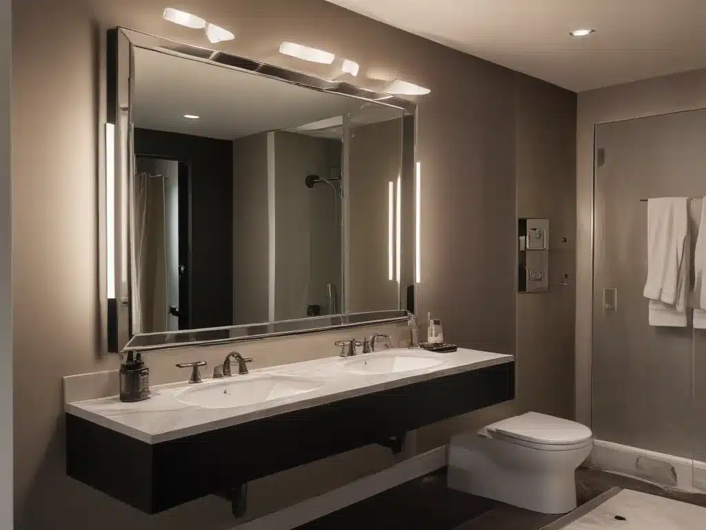Open Up Dark Rooms With Lighting Tricks And Mirrors