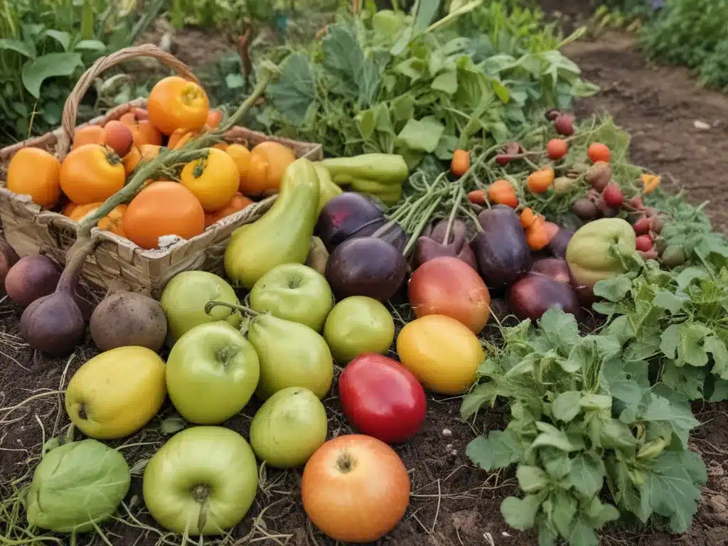 Organic Gardening With Heirloom Fruits and Veggies