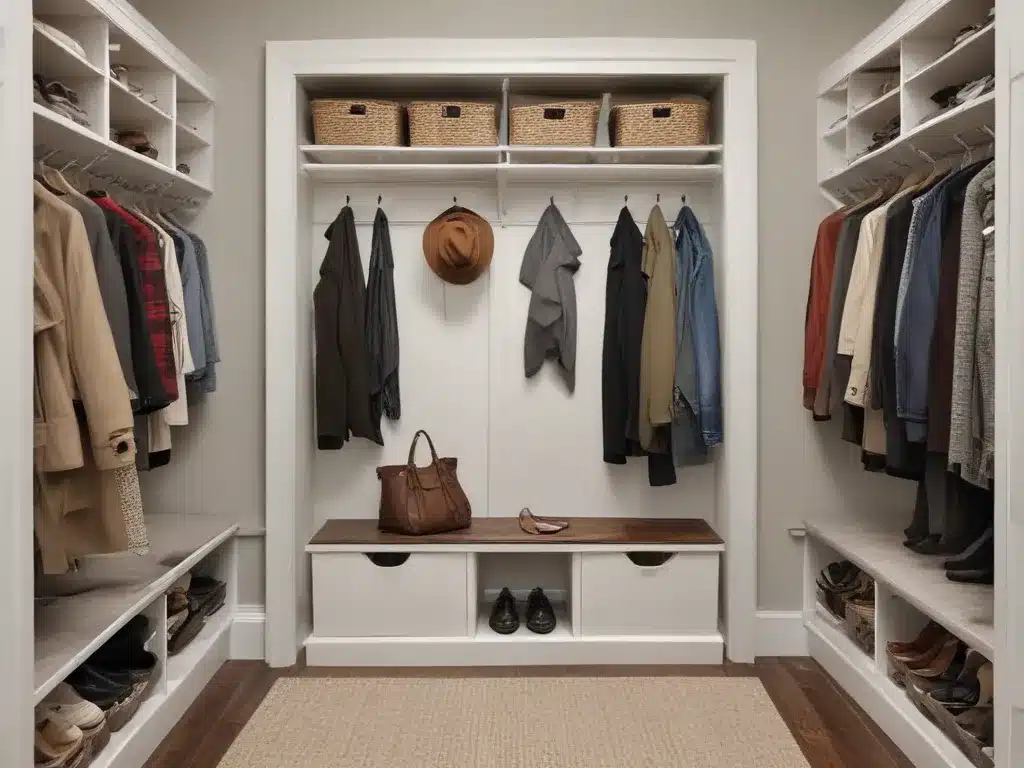 Organize Your Entry Closet or Coat Room
