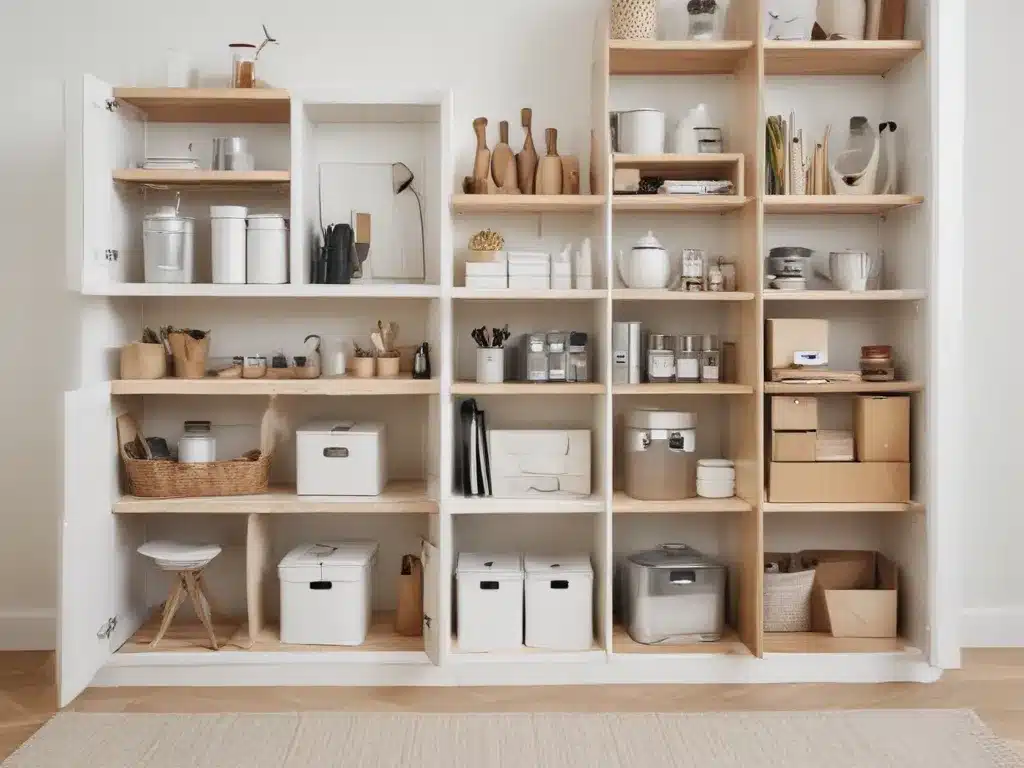Out Of Sight, Out Of Mind: Clever Storage Solutions For Clutter Control
