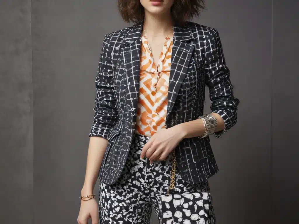 Pattern Play: Mixing Prints and Textures