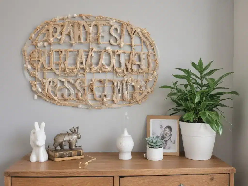 Personalize Your Space With Handmade Touches