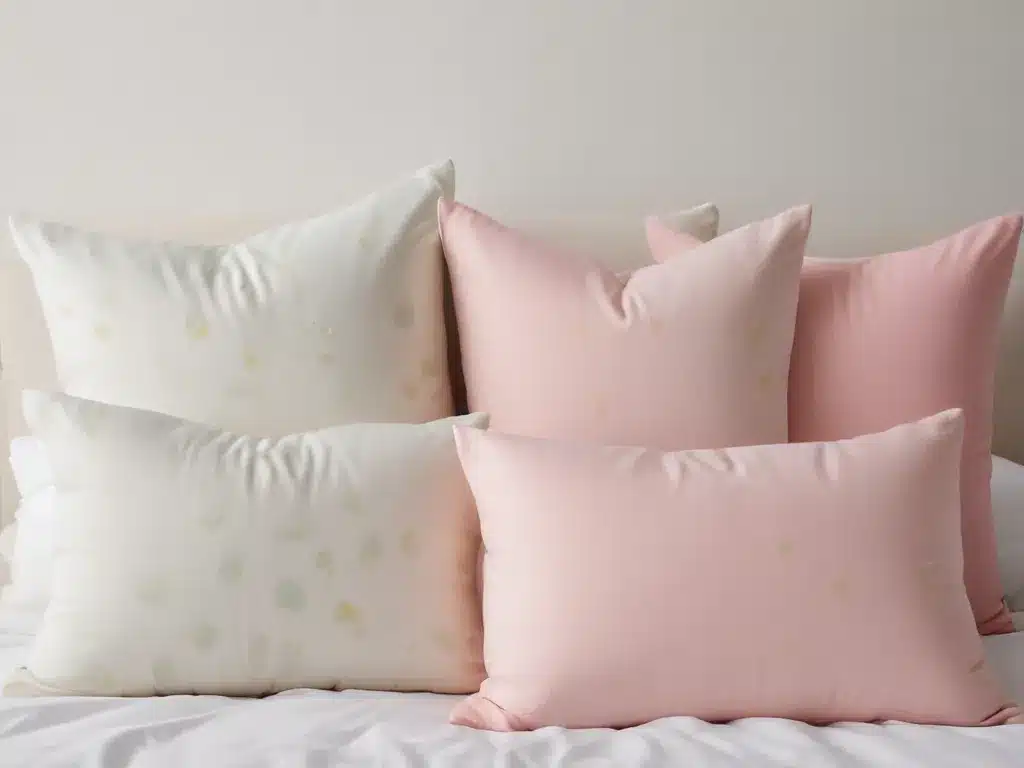 Punch Up Your Pillows for a Springtime Pick-Me-Up