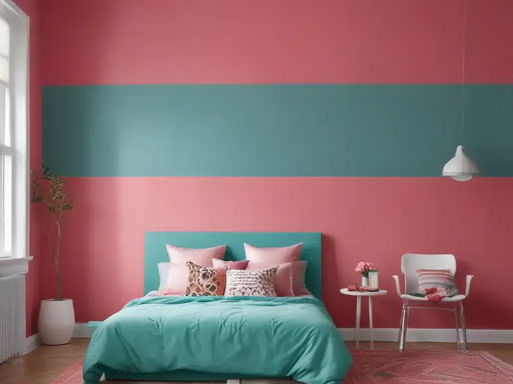 Punch Up Your Walls With These Colorful & Creative Paint Shades