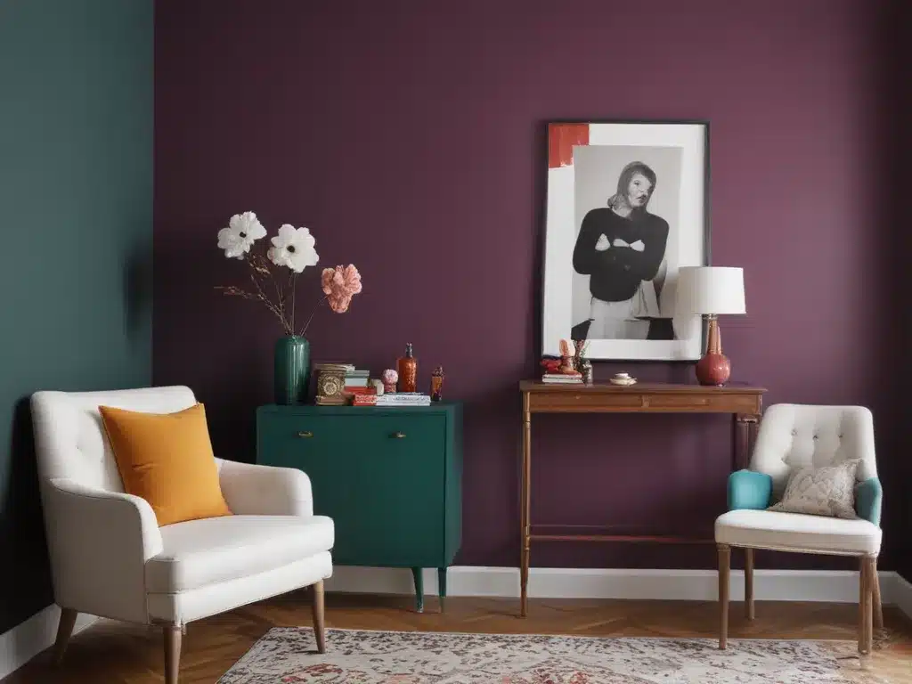 Punch Up Your Walls with Bold, Modern Paint Colors