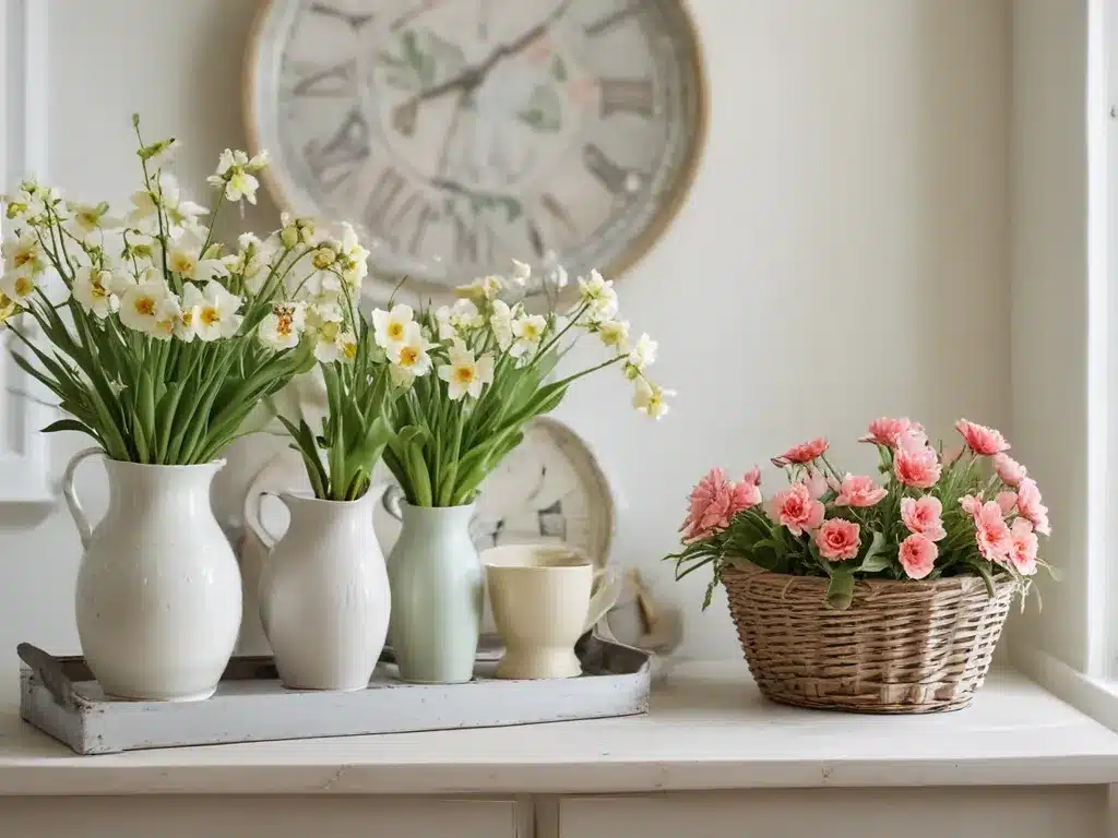 Put a Spring in Your Step with Fresh Decorating Ideas