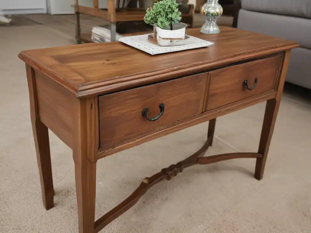 Quick Fixes to Refresh Tired Furniture