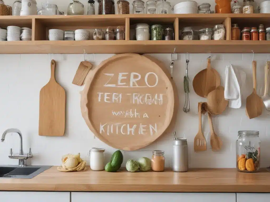 Reduce Waste With A Zero Trash Kitchen