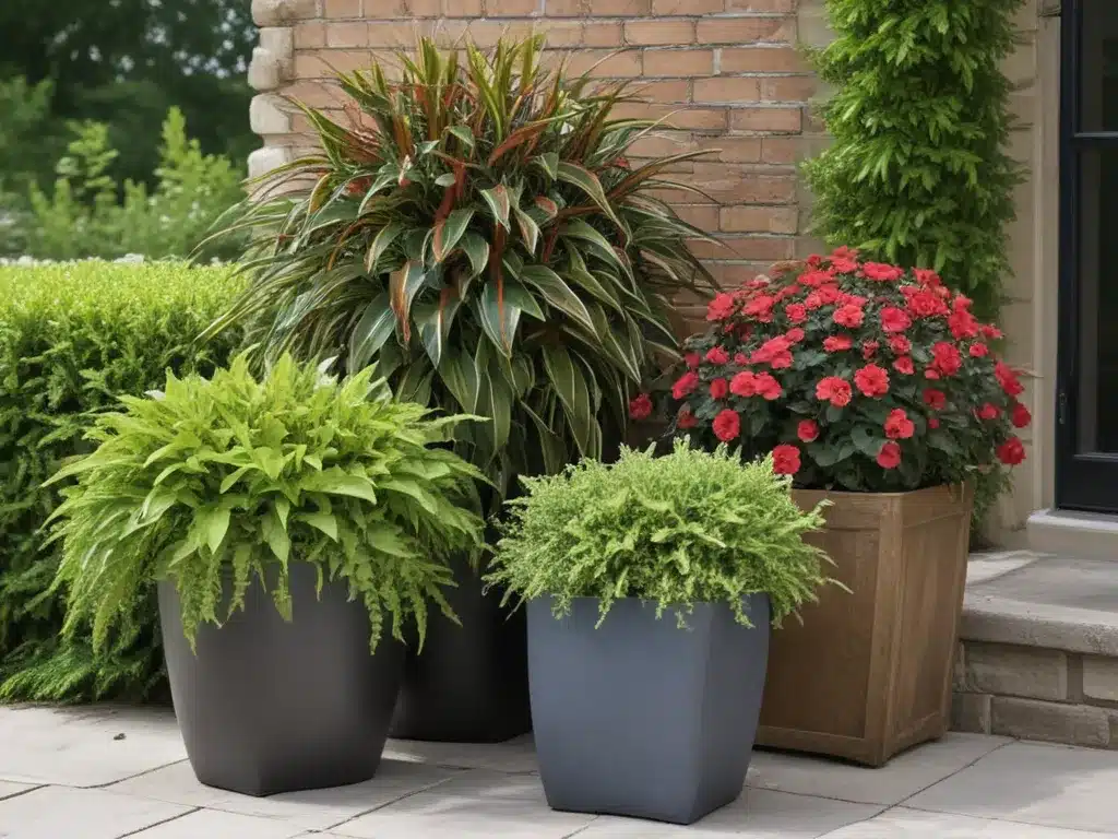 Refresh Outdoor Planters and Containers with Unique Plant Combos