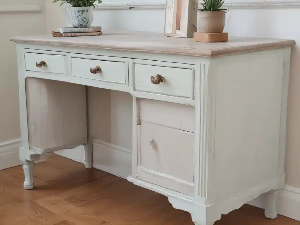Refresh Wood Furniture With Chalk Paint Techniques