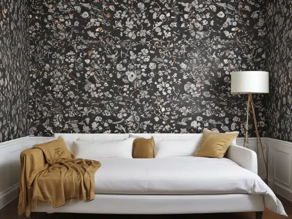 Reinvent Bland Spaces With Bold Wallpaper
