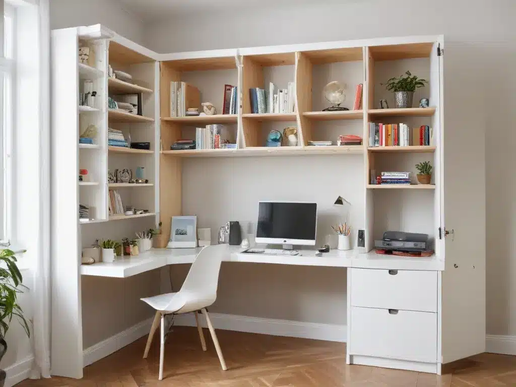 Reinvent Small Spaces With Space-Saving Furnishings