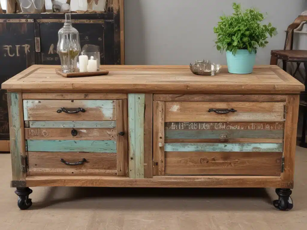Reinvent Your Home With Reclaimed And Upcycled Furnishings