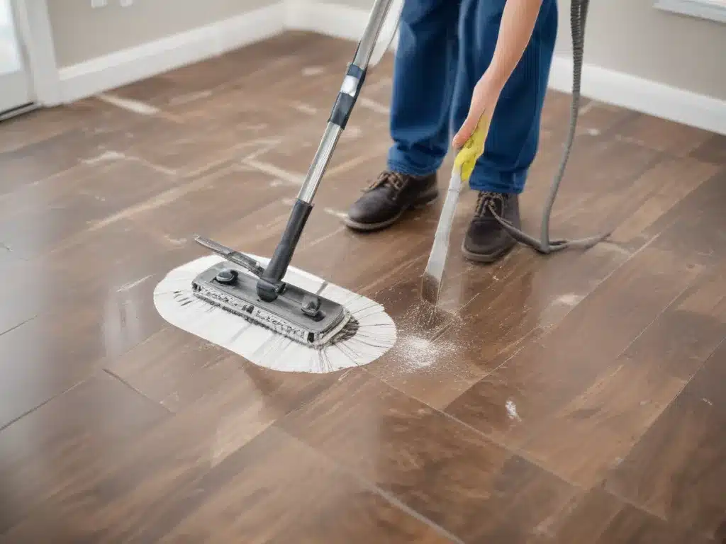 Rejuvenate Your Floors With a Good Scrubbing
