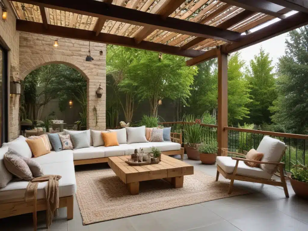 Relaxing Outdoor Living Spaces on a Budget