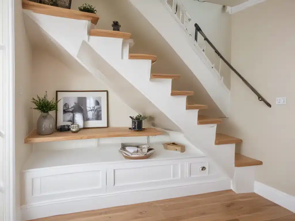 Repurpose Awkward Alcoves and Under-Stair Spaces