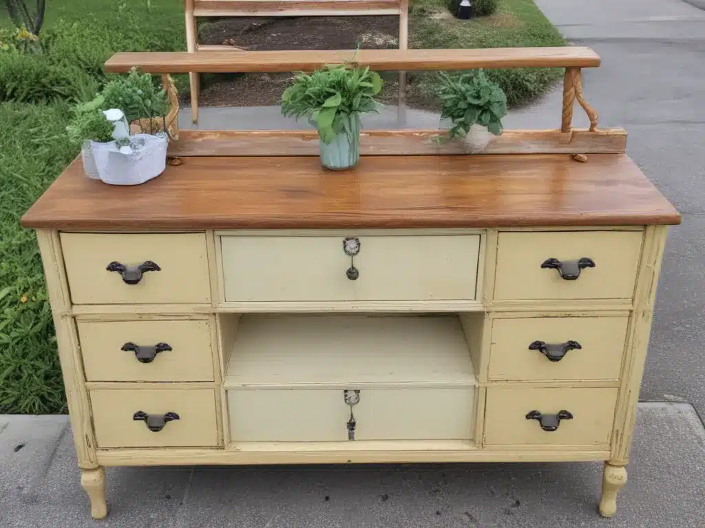Repurposed and Upcycled Furniture Finds