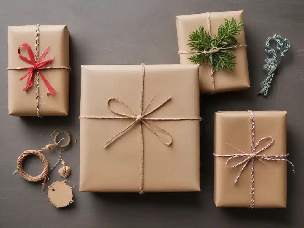 Rethink Wrapping: Creative, Low-Waste Gift Wrap Ideas