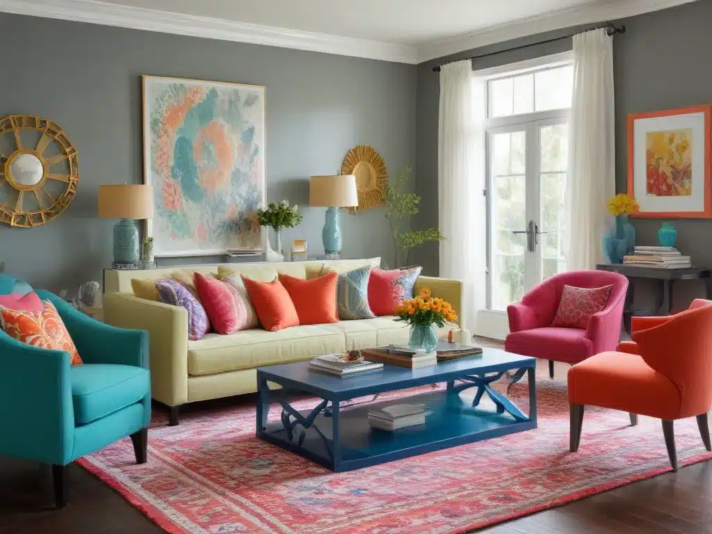 Revitalize Your Home With Colorful Accent Pieces