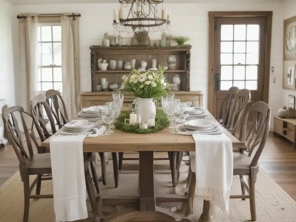 Rustic Farmhouse Chic for Spring Decorating
