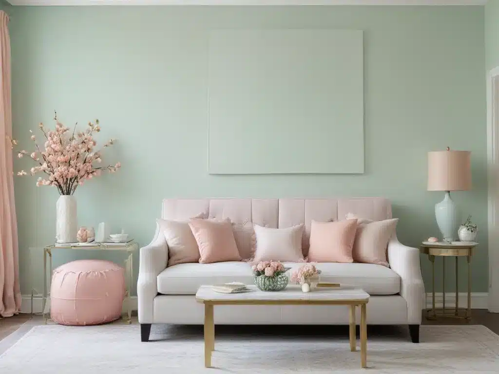 Spring Pastels for Chic, Modern Decorating