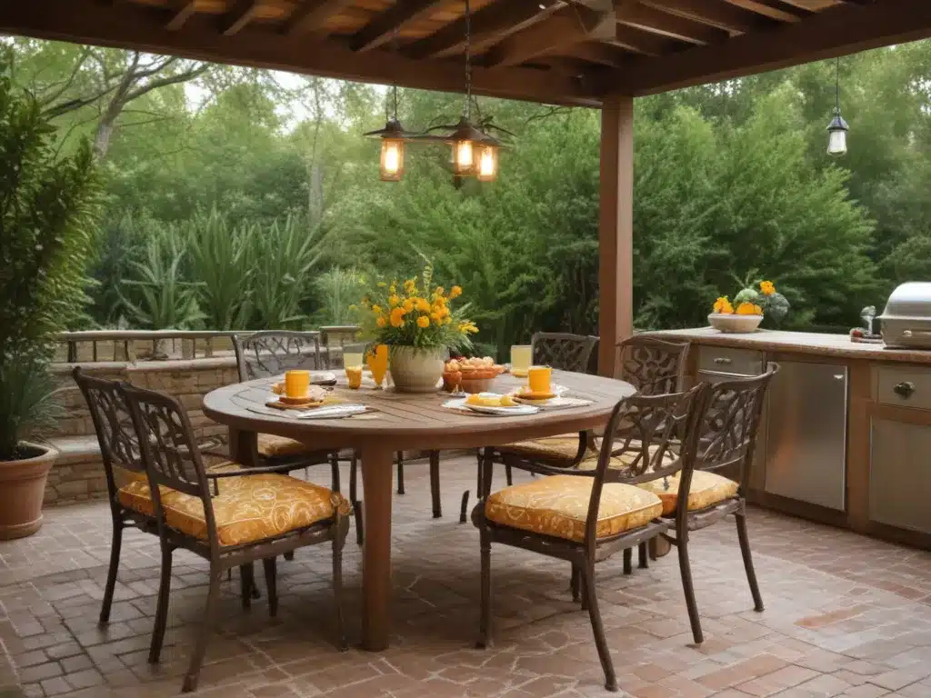 Spruce Up Your Patio for Warm Weather Entertaining