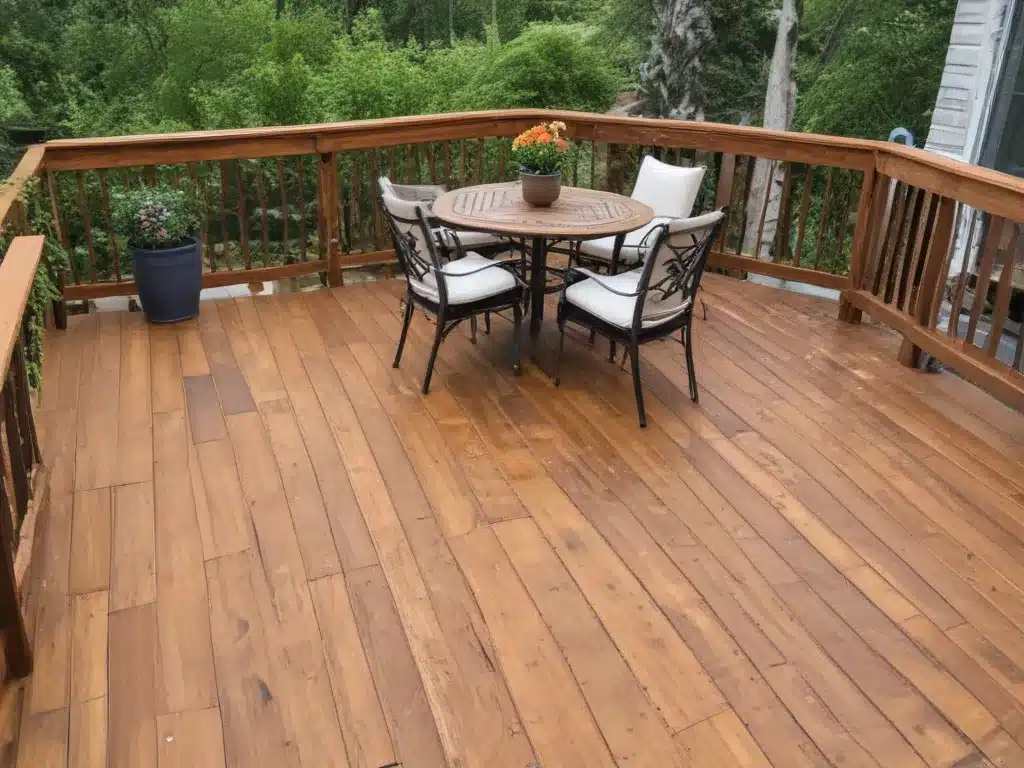 Stunning Deck Makeover Ideas On A Small Budget