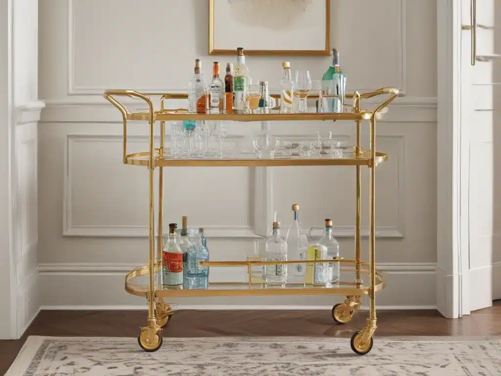 The Most Stylish Bar Carts For Entertaining With Flair
