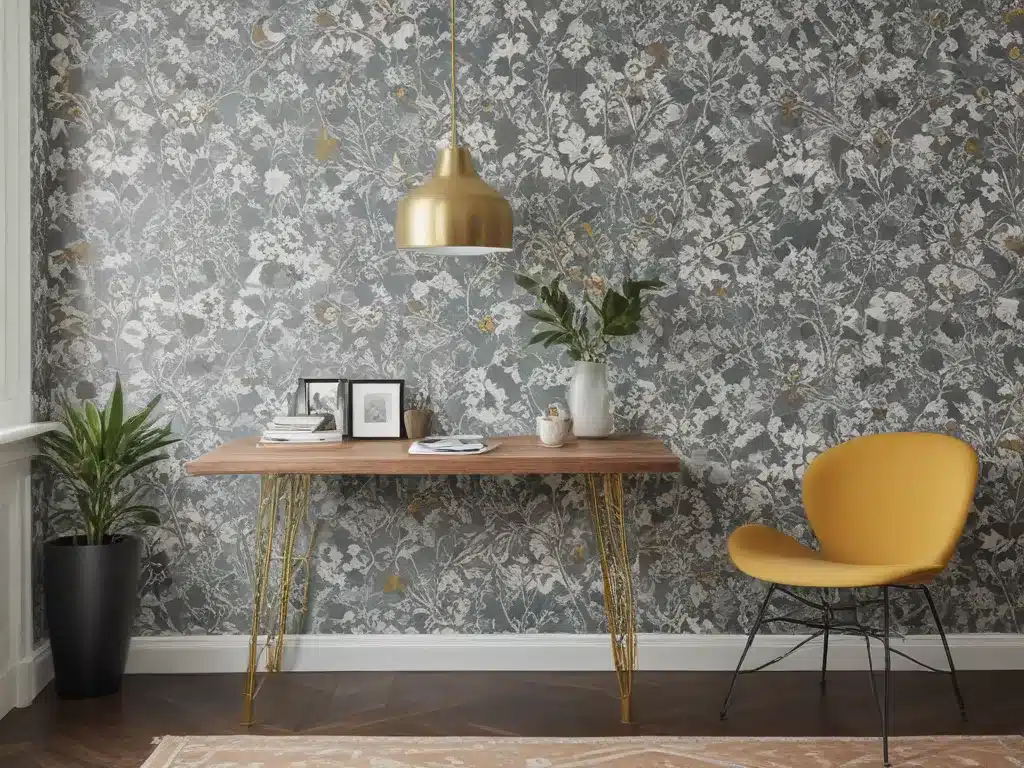 The Return Of Wallpaper: How To Work It Without Overpowering Your Space