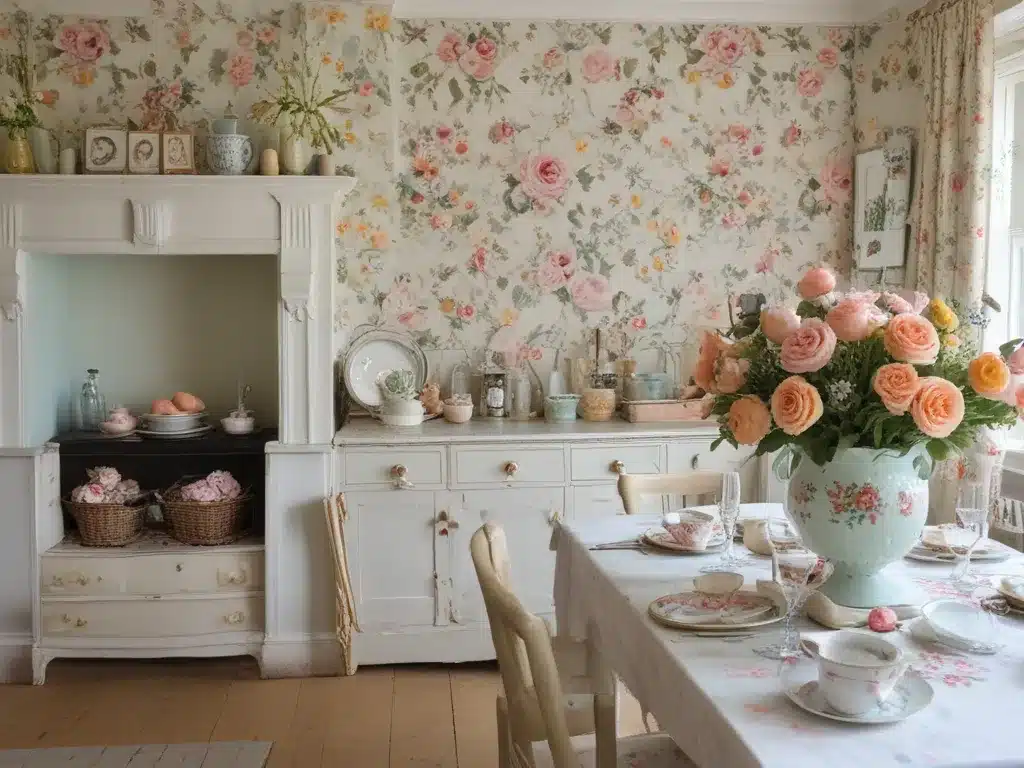 Traditional Touches With Chintz, Florals and Pastels