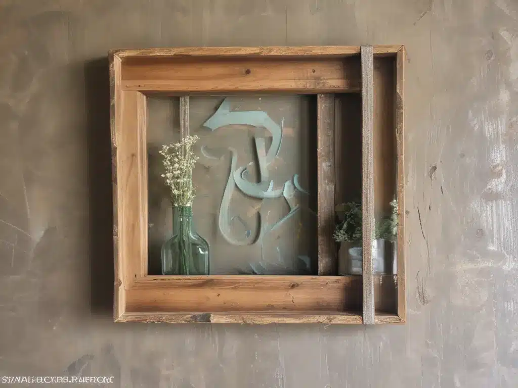 Upcycle Everyday Items Into Rustic Wall Decor