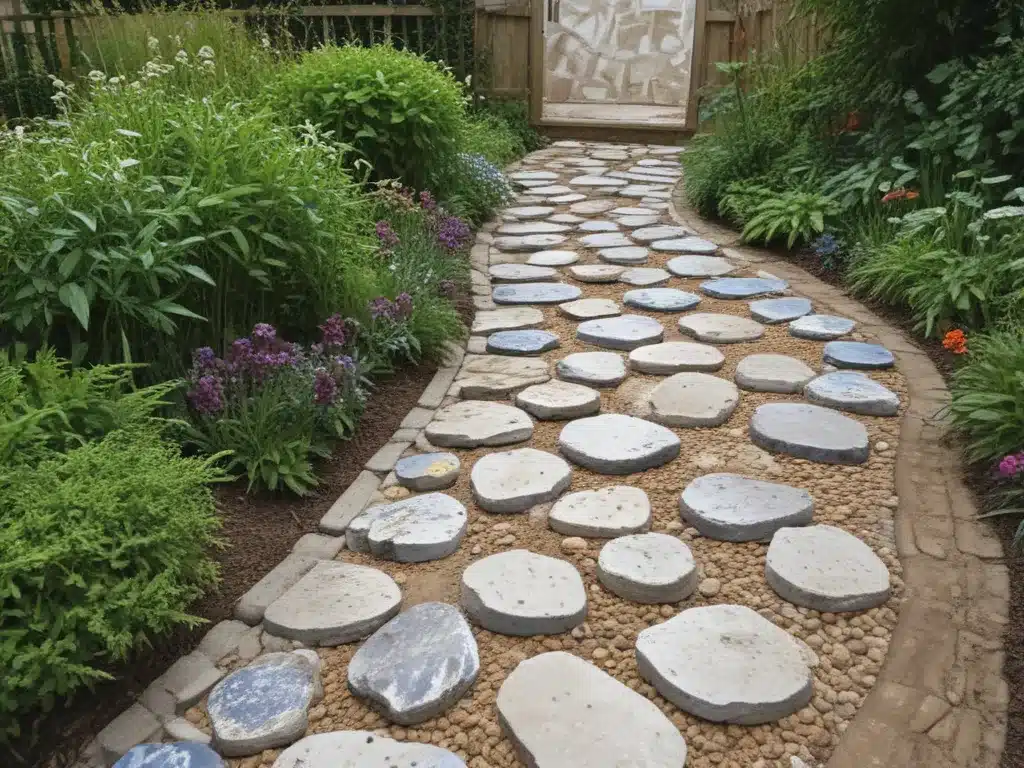 Update Garden Paths and Walkways with Stunning Stepping Stones
