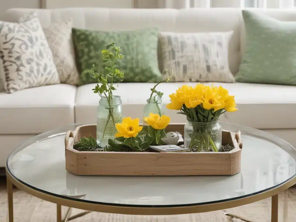 Update Your Coffee Table for Spring With Fresh Looks