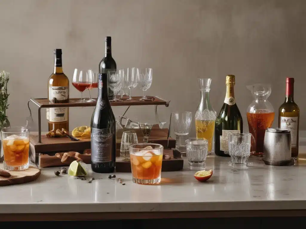 Update Your Home Bar With Stylish Entertaining Essentials