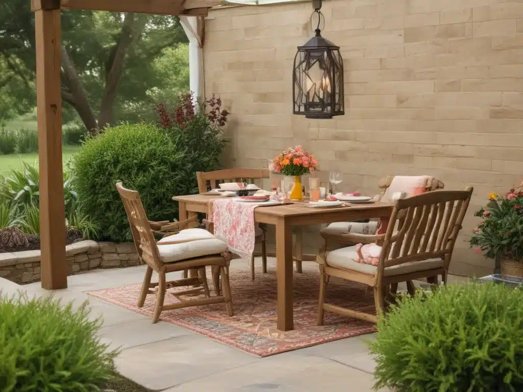 Update Your Outdoor Space For Relaxing Spring Entertaining