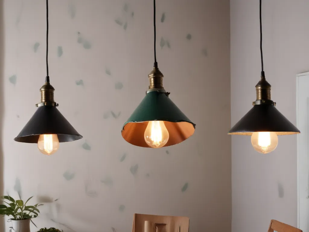 Upgrade Your Lighting With Pendant Lamps From Upcycled Materials