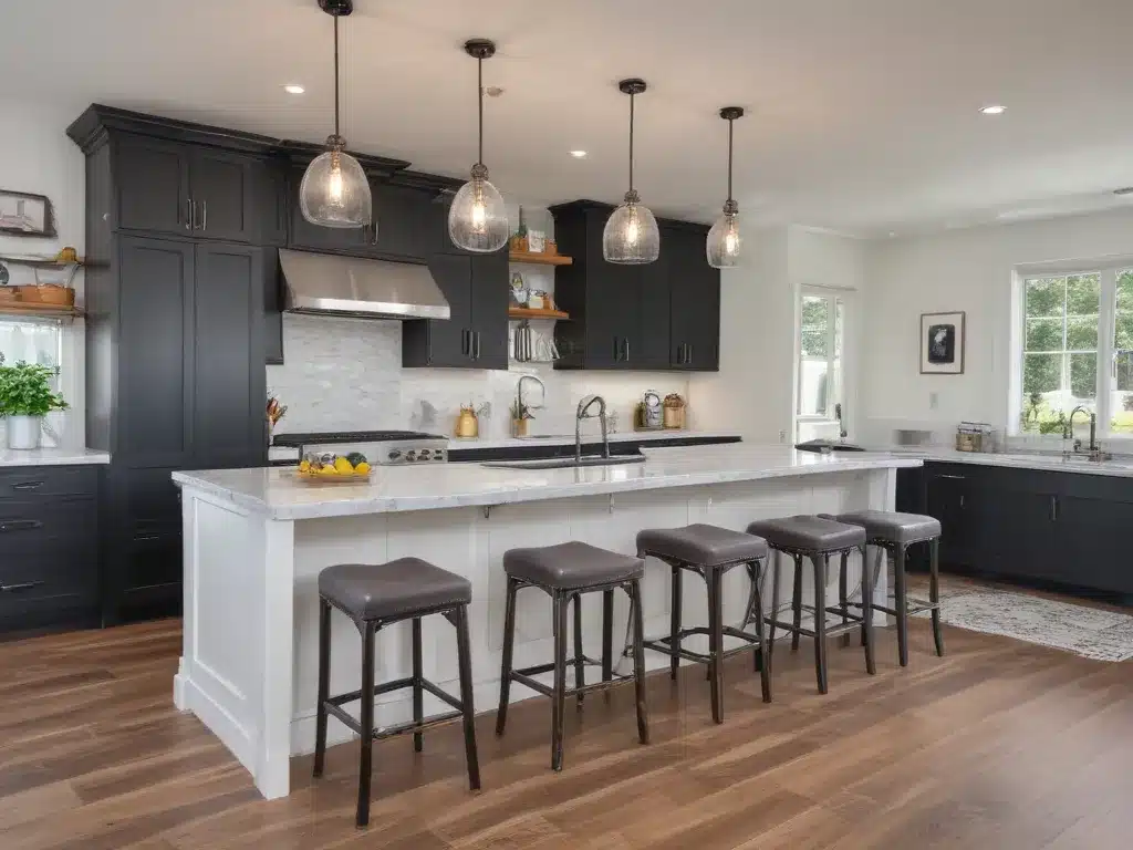 Use Backless Bar Stools for Open Floor Plans