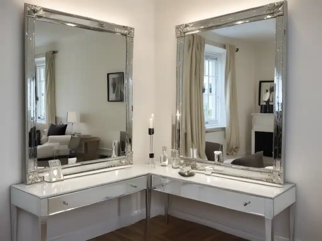 Use Mirrors to Double Your Space
